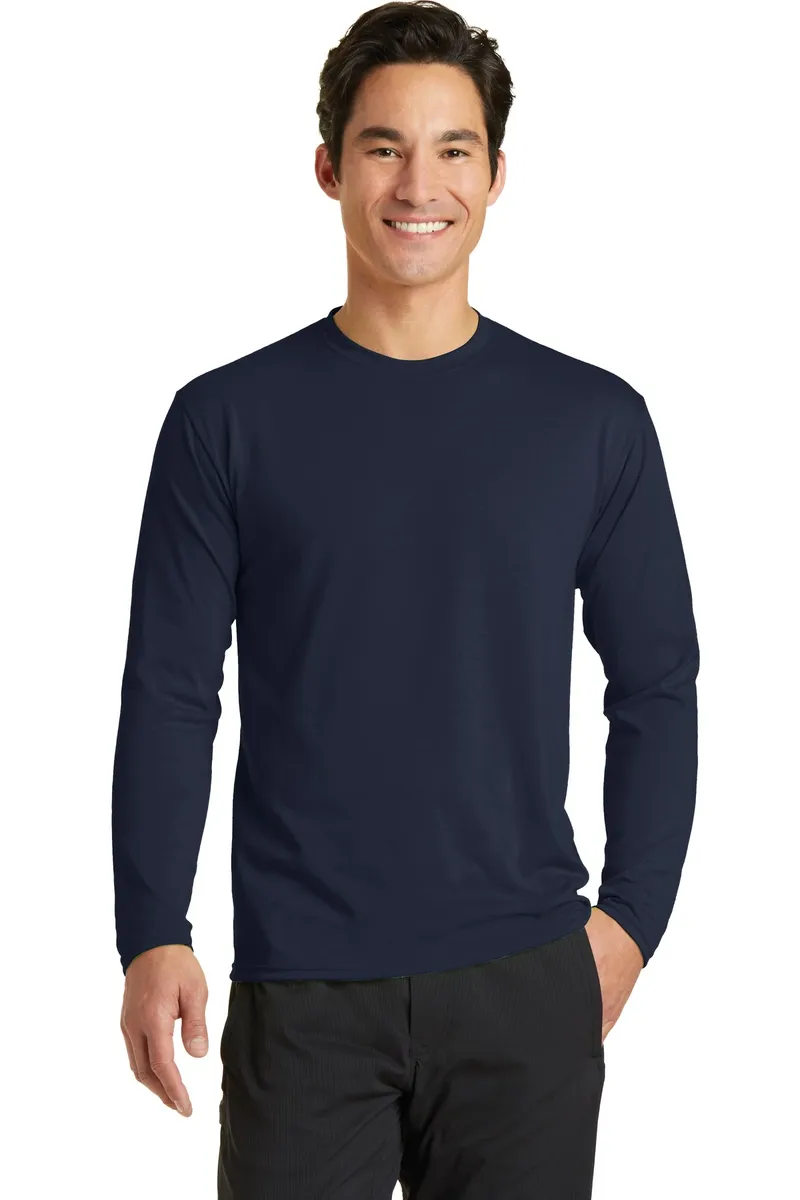 Port & Co Long Sleeve Performance Blend Tee. PC381LS - additional view 7