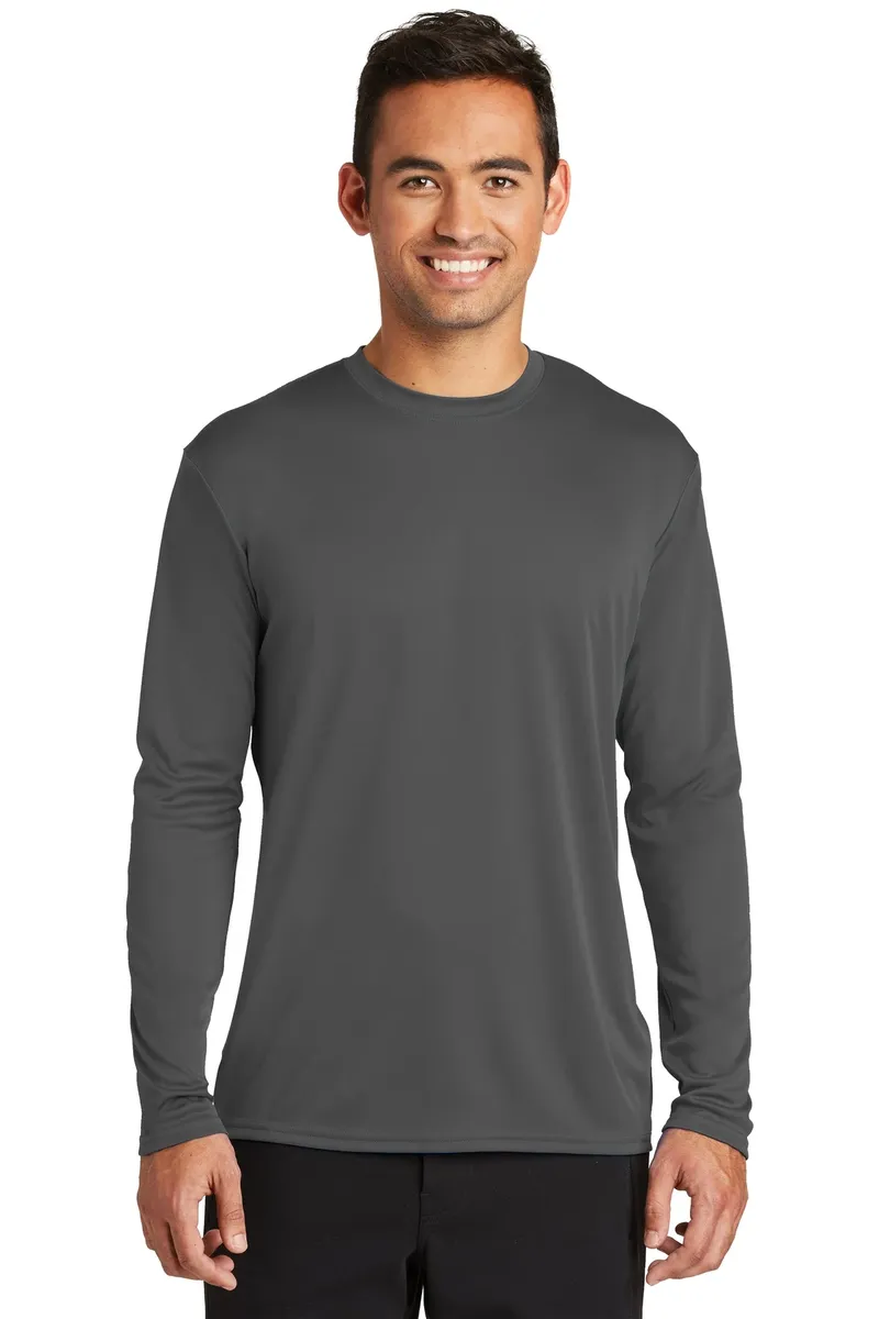 Port & Co Long Sleeve Performance Tee. PC380LS
