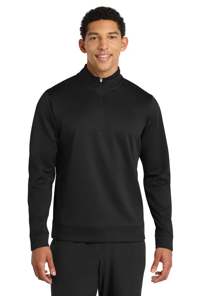 Port & Co Performance Fleece 1/4-Zip Pullover Sweatshirt. PC590Q - additional view 1