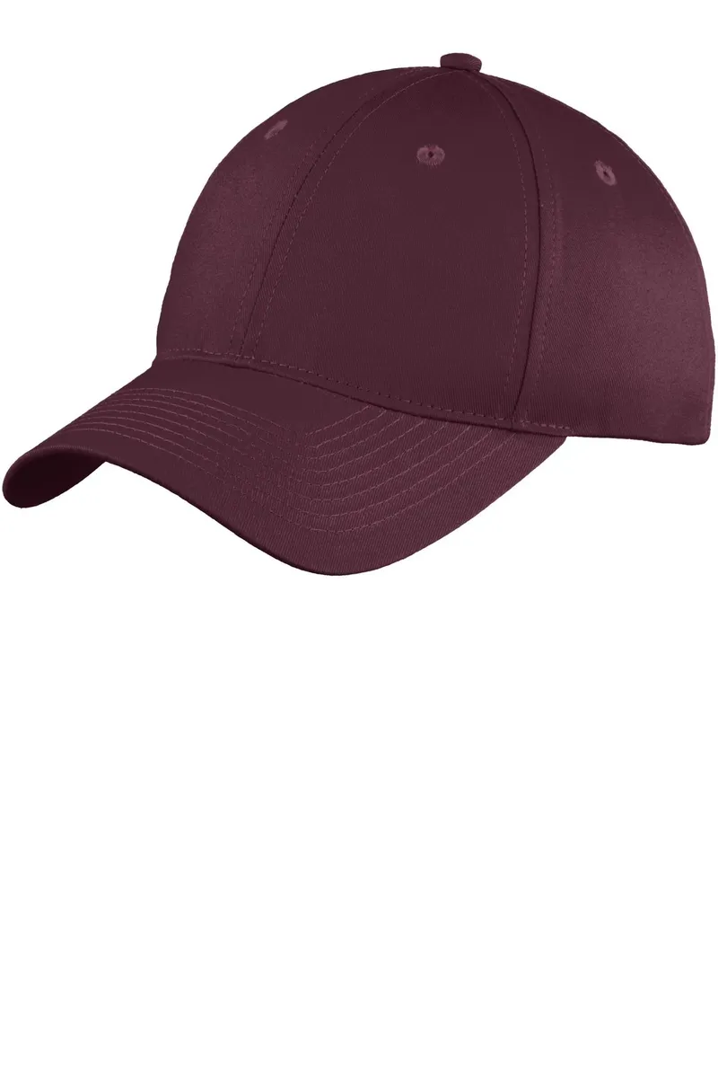 Port & Co Six-Panel Unstructured Twill Cap. C914 - additional view 3