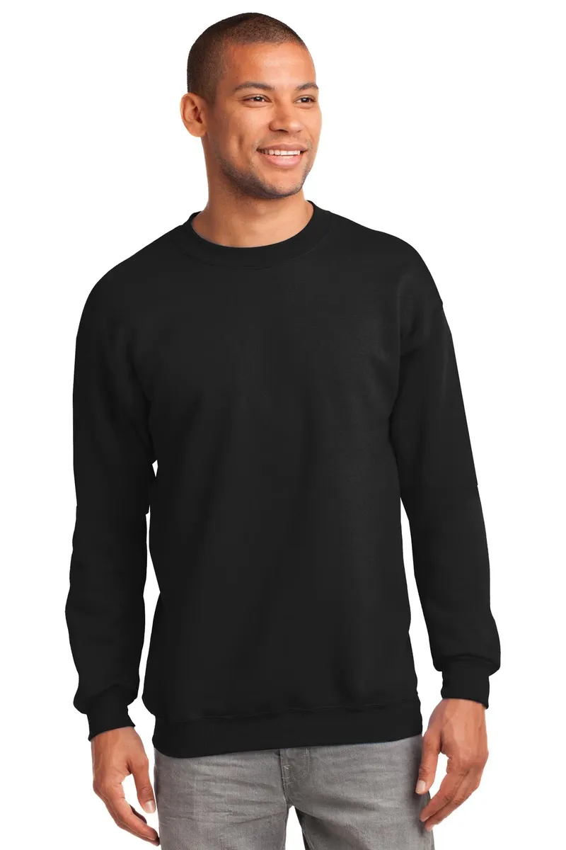 Port & Co Tall Essential Fleece Crewneck Sweatshirt. PC90T - additional view 6