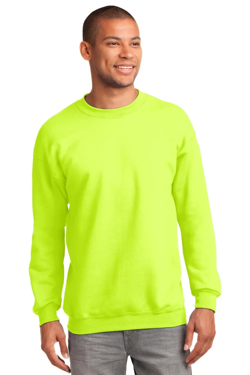 Port & Co Tall Essential Fleece Crewneck Sweatshirt. PC90T - additional view 3