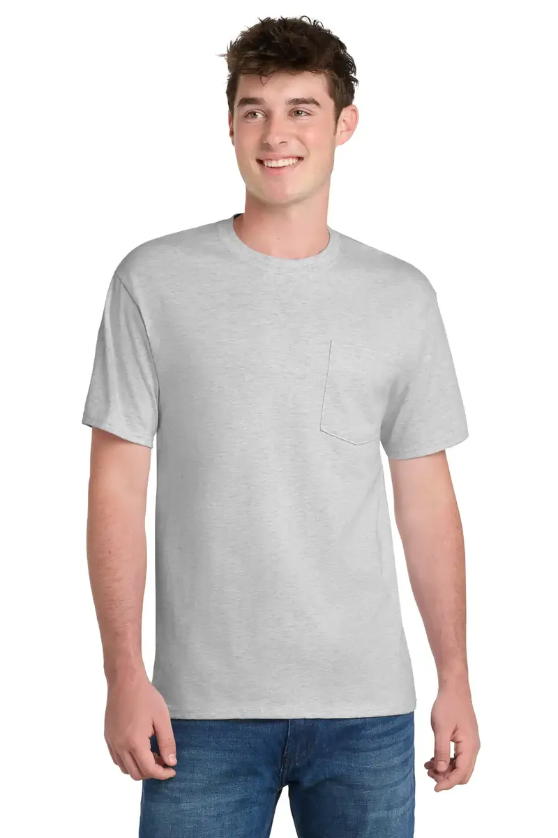 Port & Co Tall Essential Pocket Tee. PC61PT - additional view 12