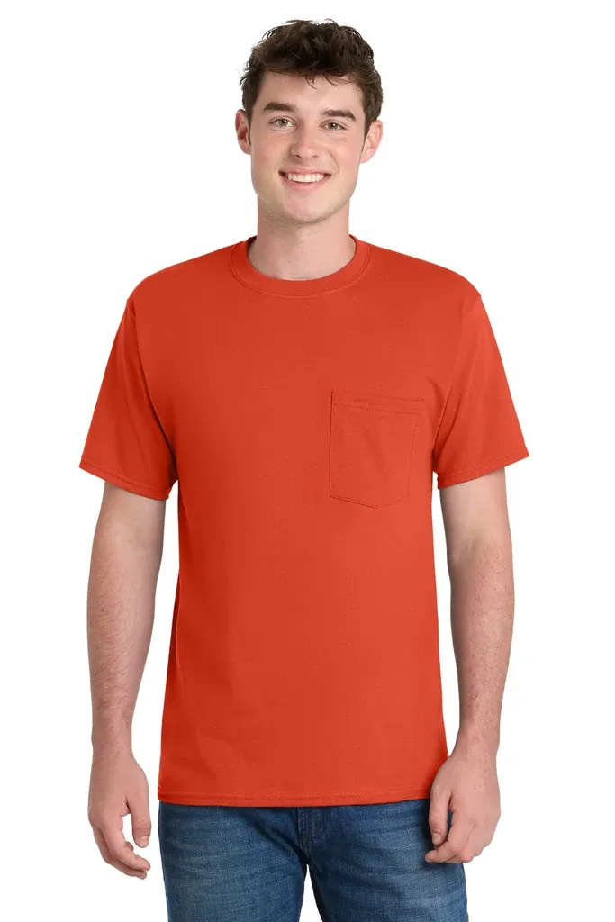 Port & Co Tall Essential Pocket Tee. PC61PT - additional view 4