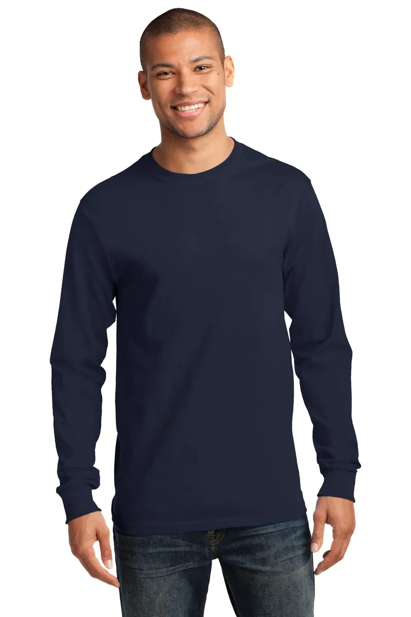 Port & Co Tall Long Sleeve Essential Tee. PC61LST - additional view 17