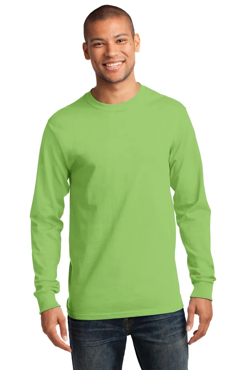 Port & Co Tall Long Sleeve Essential Tee. PC61LST - additional view 1