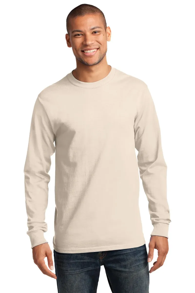 Port & Co Tall Long Sleeve Essential Tee. PC61LST - additional view 6