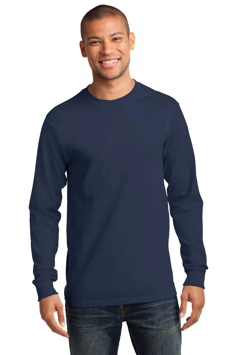 Port & Co Tall Long Sleeve Essential Tee. PC61LST - additional view 14