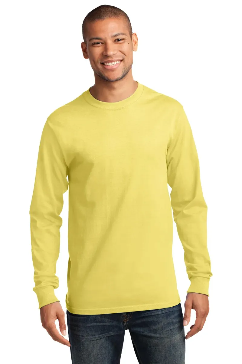 Port & Co Tall Long Sleeve Essential Tee. PC61LST - additional view 18
