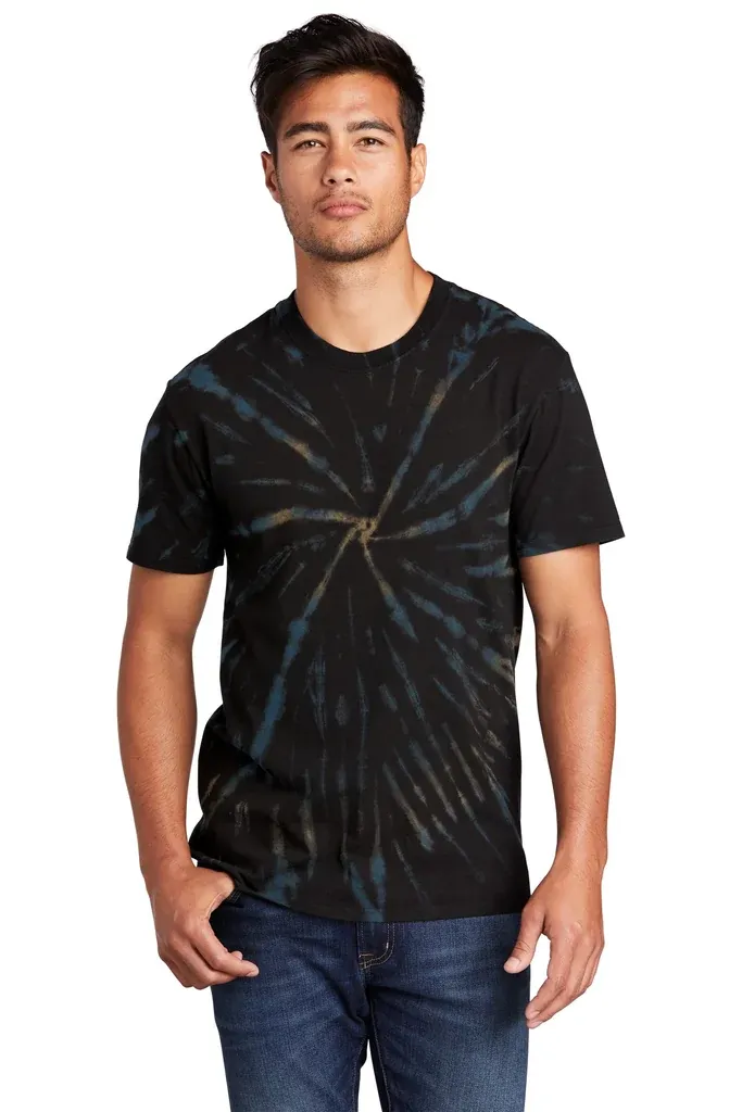 Port & Co Tie-Dye Tee. PC147 - additional view 1