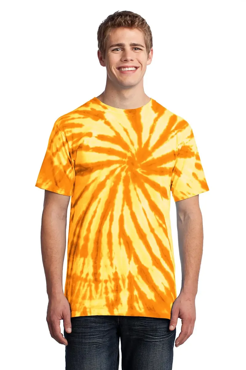 Port & Co Tie-Dye Tee. PC147 - additional view 2