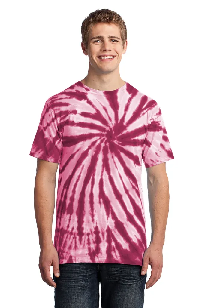 Port & Co Tie-Dye Tee. PC147 - additional view 13