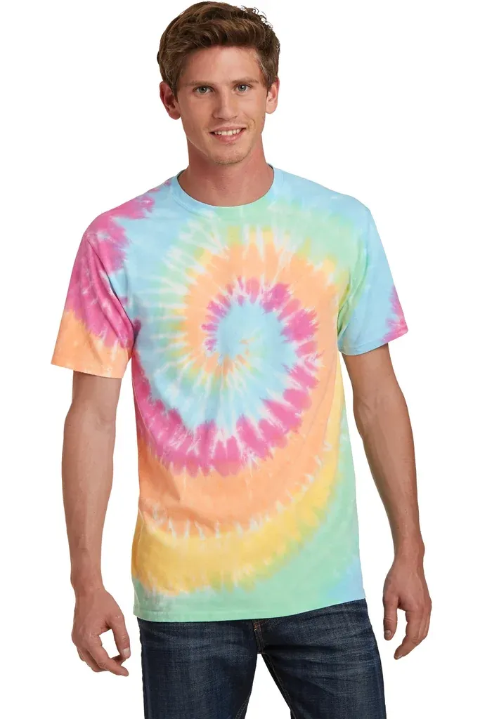 Port & Co Tie-Dye Tee. PC147 - additional view 11