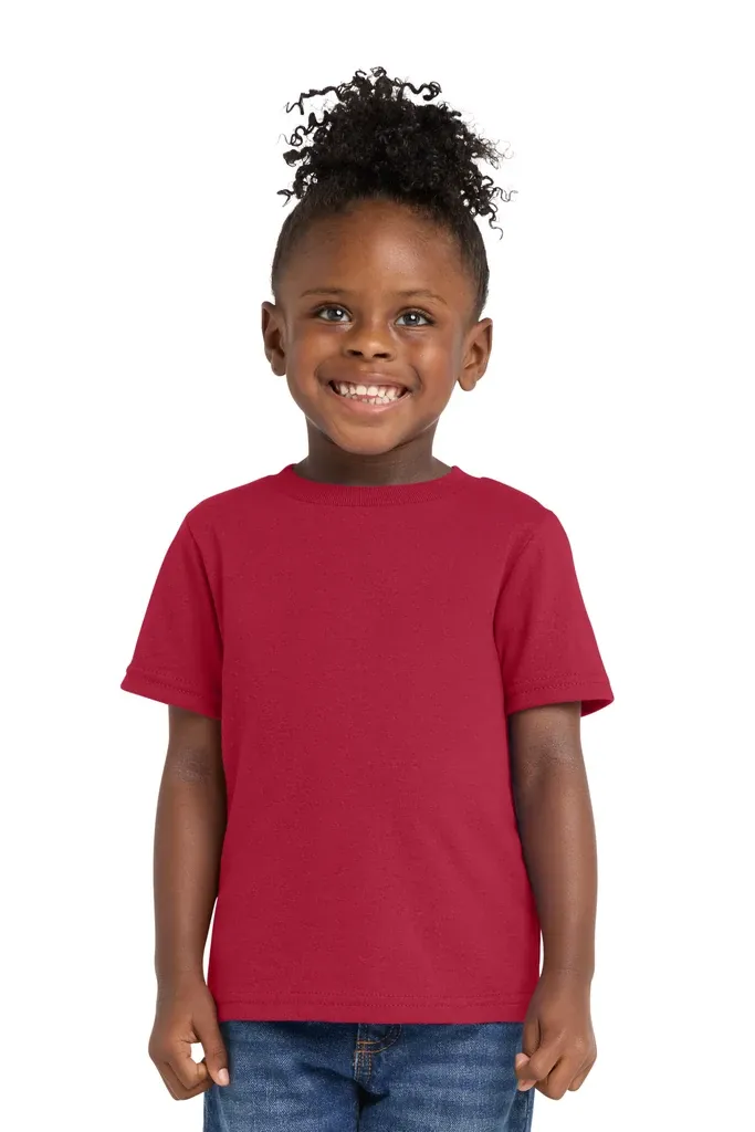 Port & Co Toddler Core Cotton Tee. CAR54T - additional view 4
