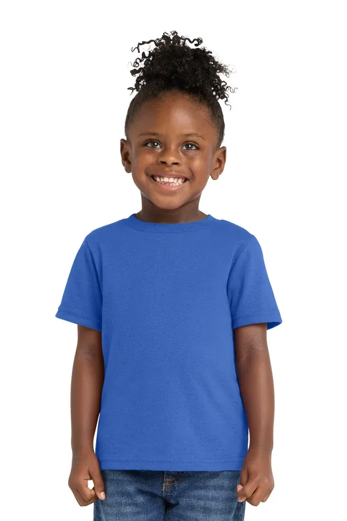 Port & Co Toddler Core Cotton Tee. CAR54T - additional view 2