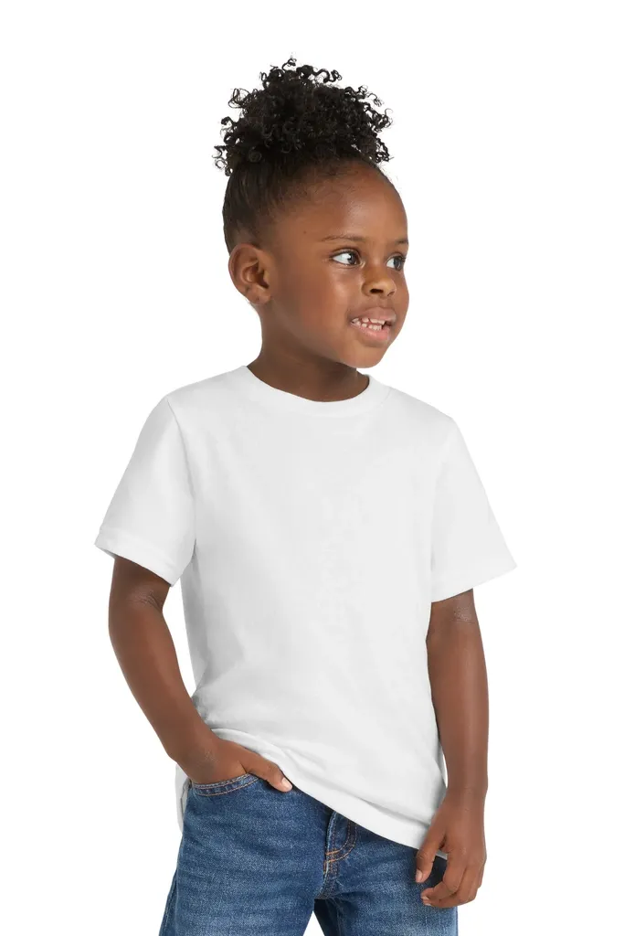 Port & Co Toddler Core Cotton Tee. CAR54T - additional view 9