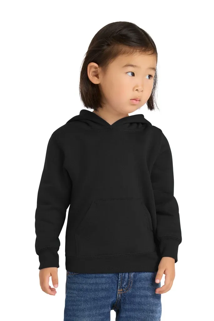 Port & Co Toddler Core Fleece Pullover Hooded Sweatshirt. CAR78TH - additional view 2