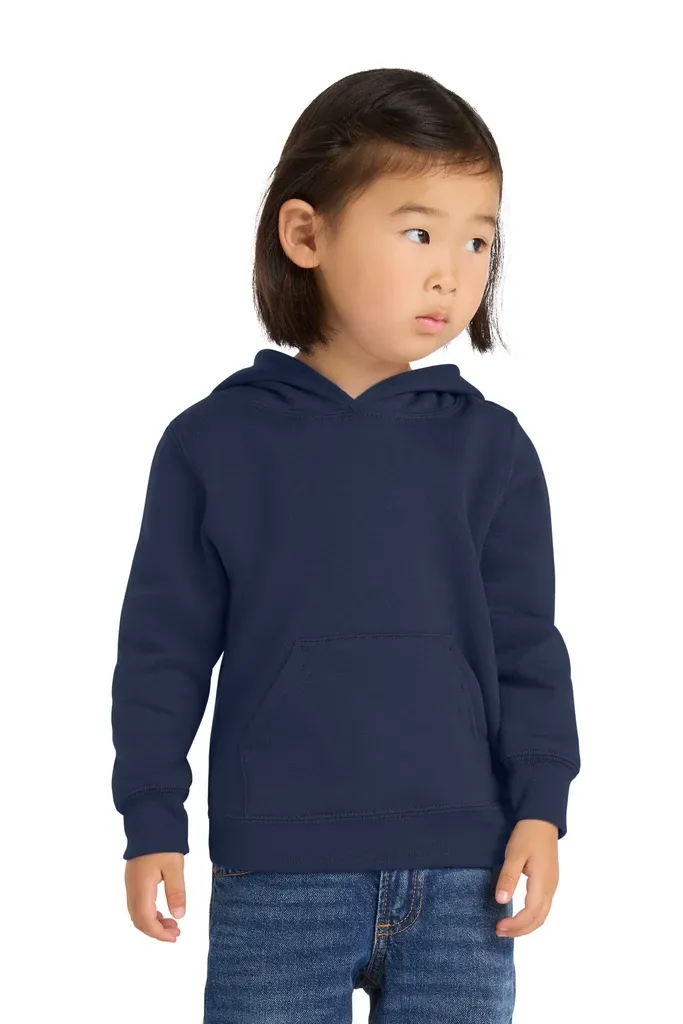 Port & Co Toddler Core Fleece Pullover Hooded Sweatshirt. CAR78TH - additional view 1