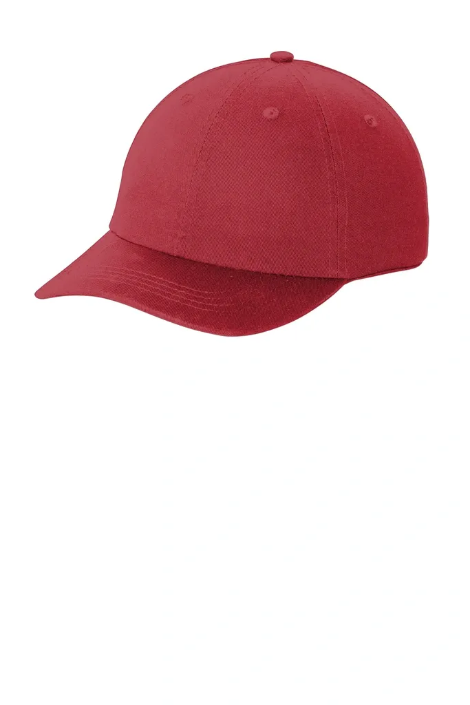 Port & Co Washed Twill Cap.  CP78 - additional view 1