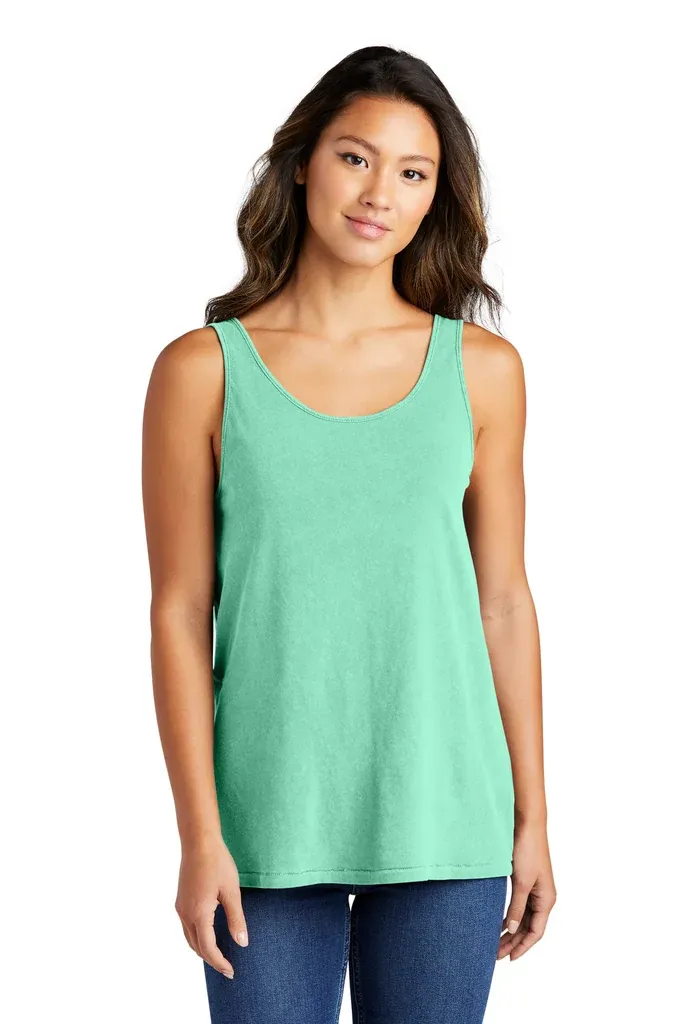 Port & Co Women's Beach Wash® Garment-Dyed Tank LPC099TT - additional view 6