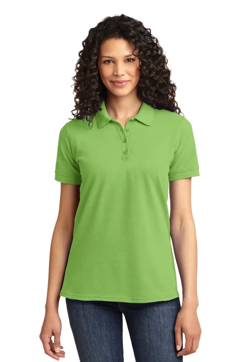 Port & Co Women's Core Blend Pique Polo. LKP155 - additional view 9