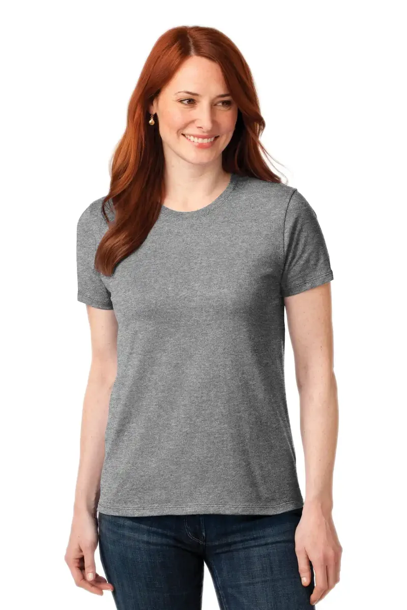 Port & Co Women's Core Blend Tee. LPC55 - additional view 2
