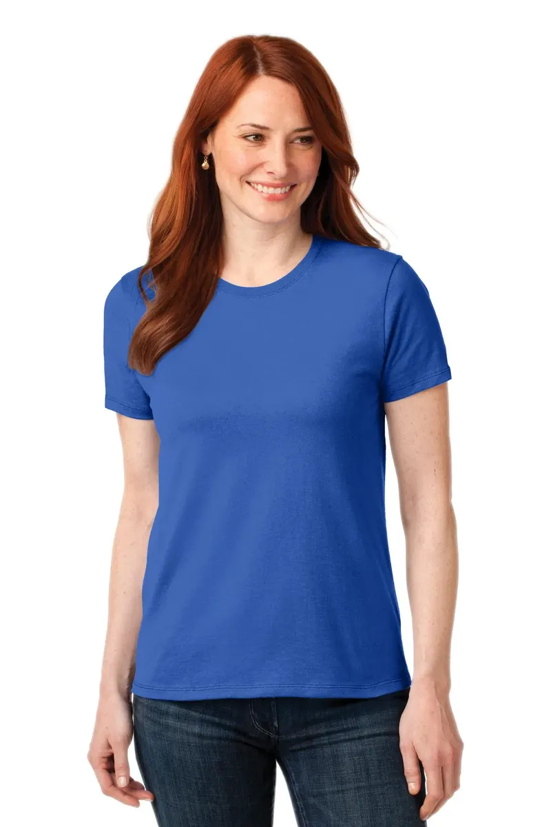 Port & Co Women's Core Blend Tee. LPC55 - additional view 3