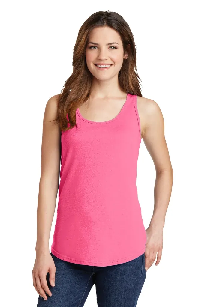 Port & Co Women's Core Cotton Tank Top.  LPC54TT - additional view 8
