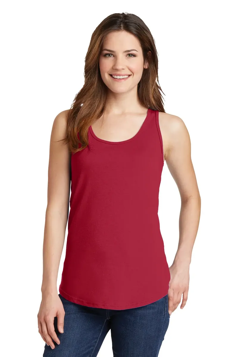 Port & Co Women's Core Cotton Tank Top.  LPC54TT - additional view 6