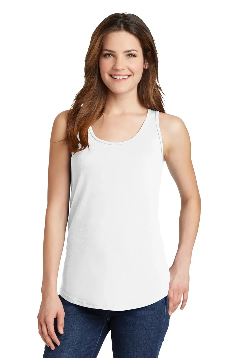 Port & Co Women's Core Cotton Tank Top.  LPC54TT - additional view 2
