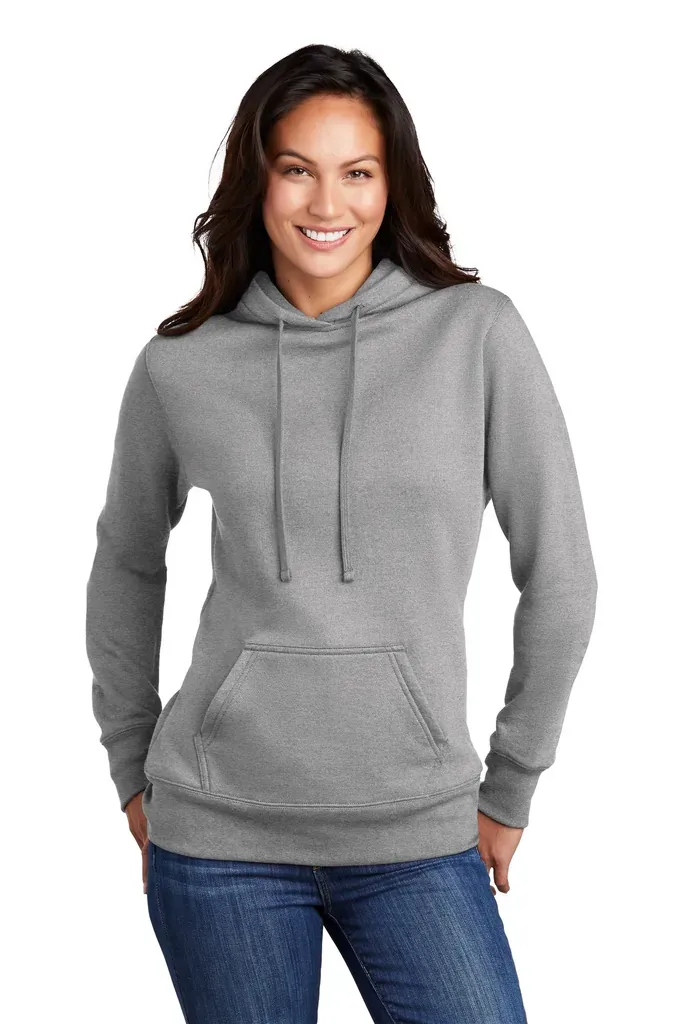 Port & Co Women's Core Fleece Pullover Hooded Sweatshirt LPC78H - additional view 1