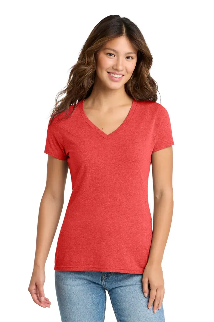 Port & Co Women's Tri-Blend V-Neck Tee. LPC330V - additional view 7