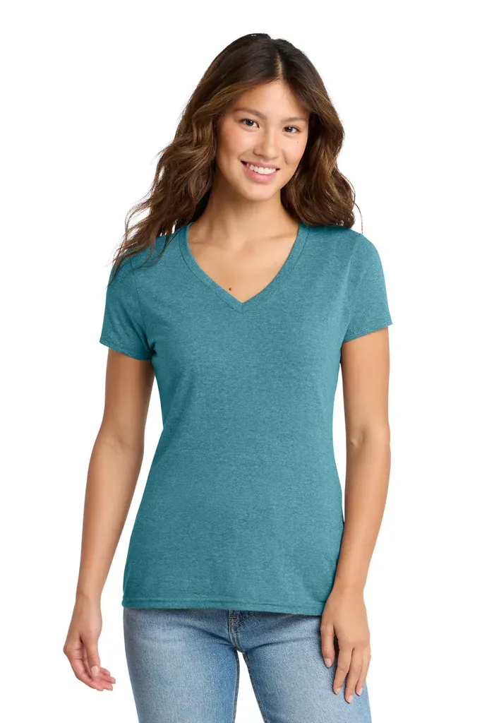 Port & Co Women's Tri-Blend V-Neck Tee. LPC330V - additional view 5