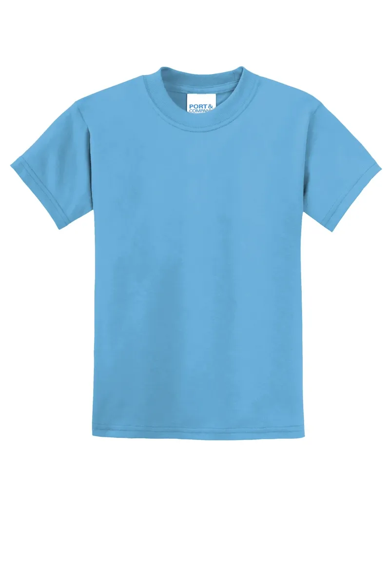 Port & Co Youth Core Blend Tee.  PC55Y - additional view 7