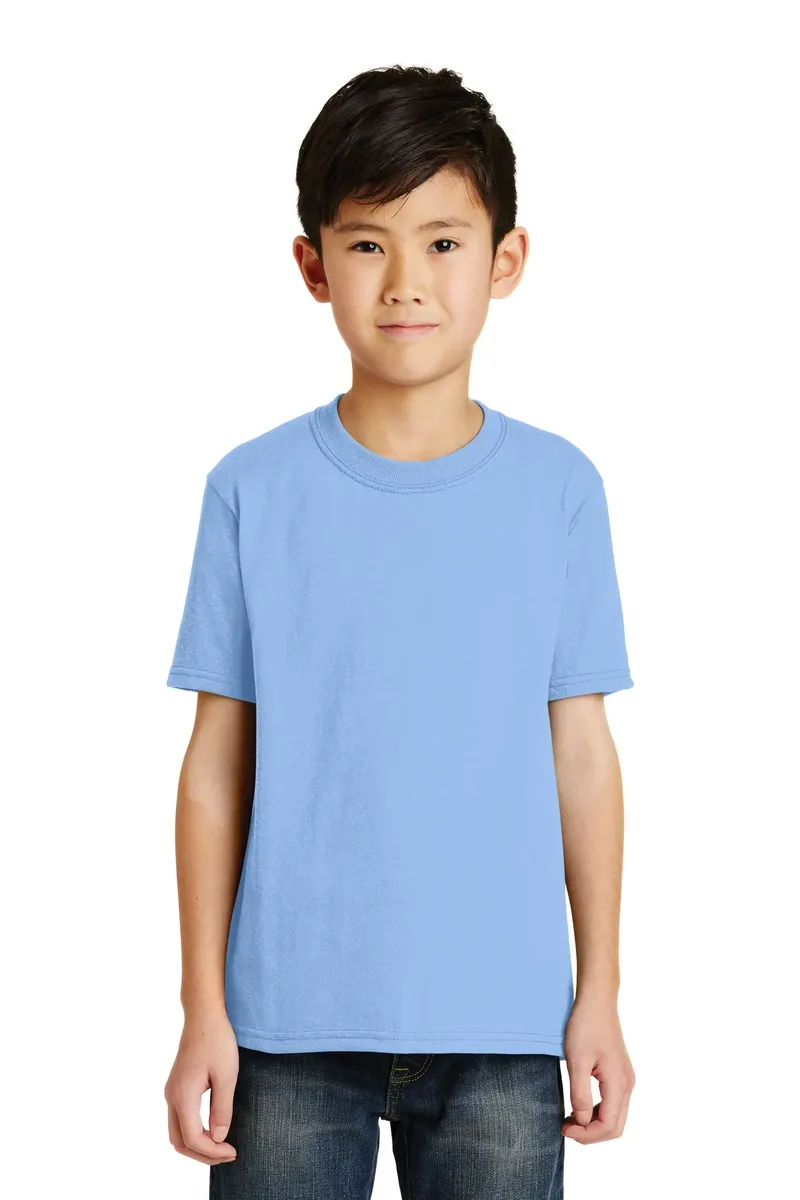 Port & Co Youth Core Blend Tee.  PC55Y - additional view 15