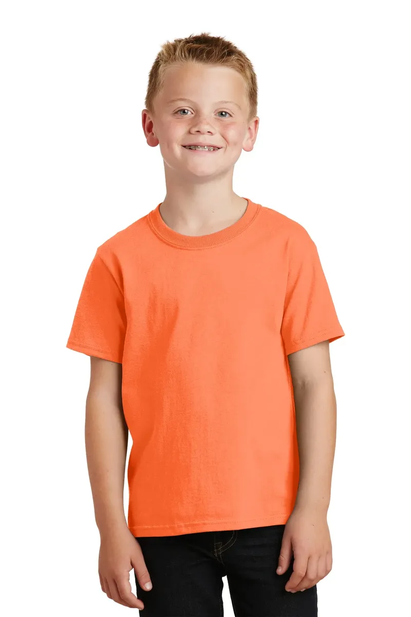 Port & Co Youth Core Cotton Tee. PC54Y - additional view 6