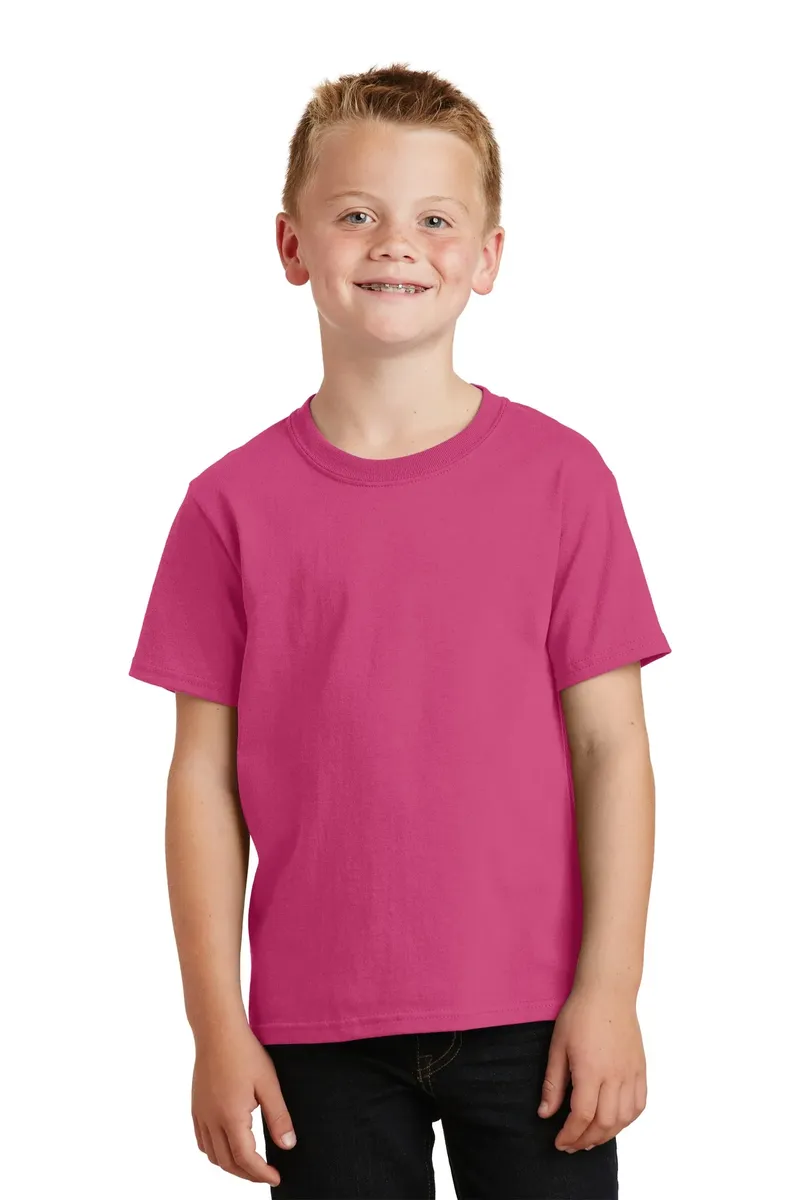 Port & Co Youth Core Cotton Tee. PC54Y - additional view 25