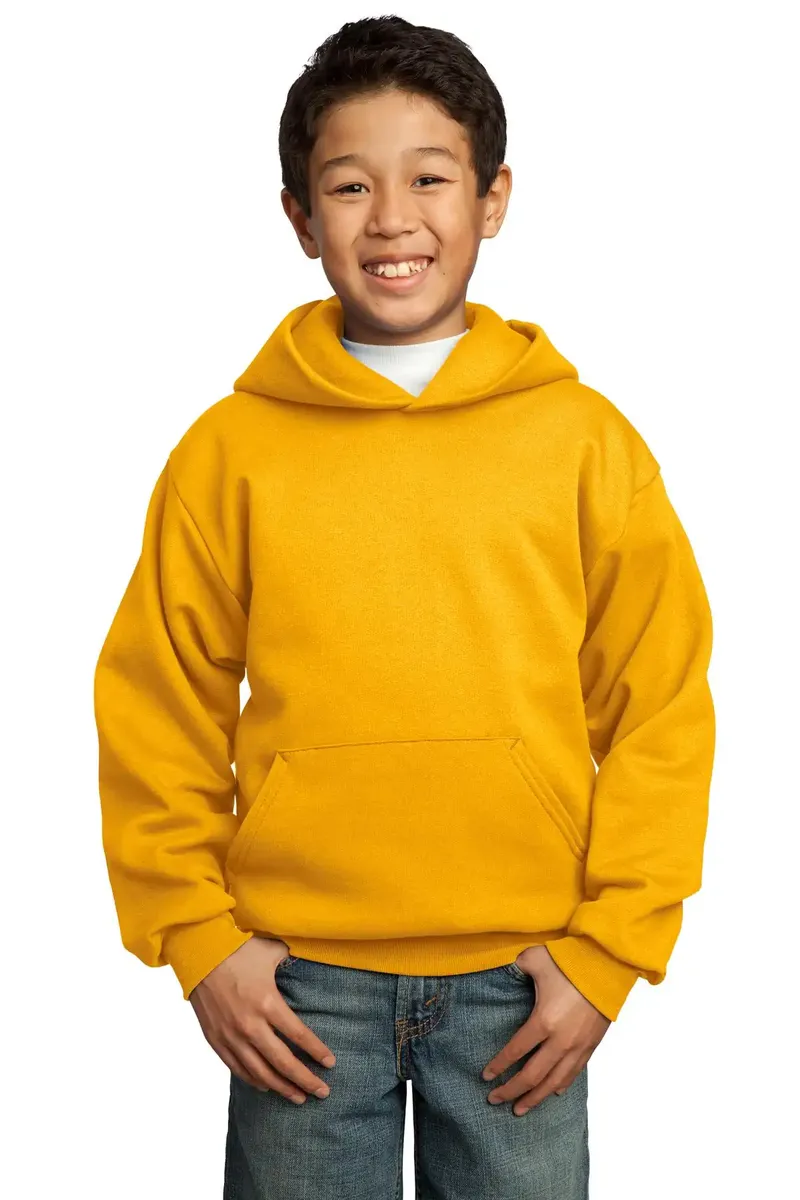 Port & Co Youth Core Fleece Pullover Hooded Sweatshirt.  PC90YH - additional view 21