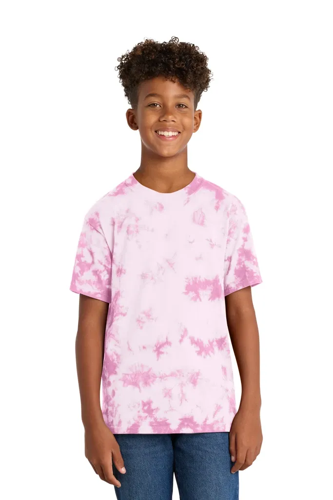 Port & Co Youth Crystal Tie-Dye Tee PC145Y - additional view 2