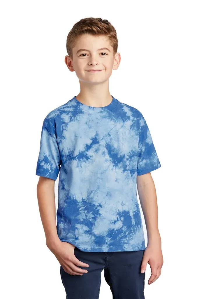 Port & Co Youth Crystal Tie-Dye Tee PC145Y - additional view 4