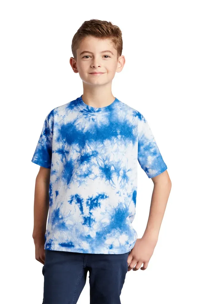 Port & Co Youth Crystal Tie-Dye Tee PC145Y - additional view 1