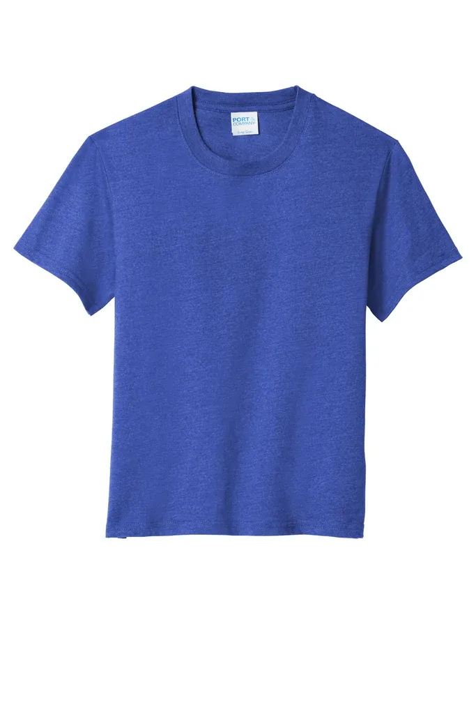 Port & Co Youth Fan Favorite  Blend Tee. PC455Y - additional view 2