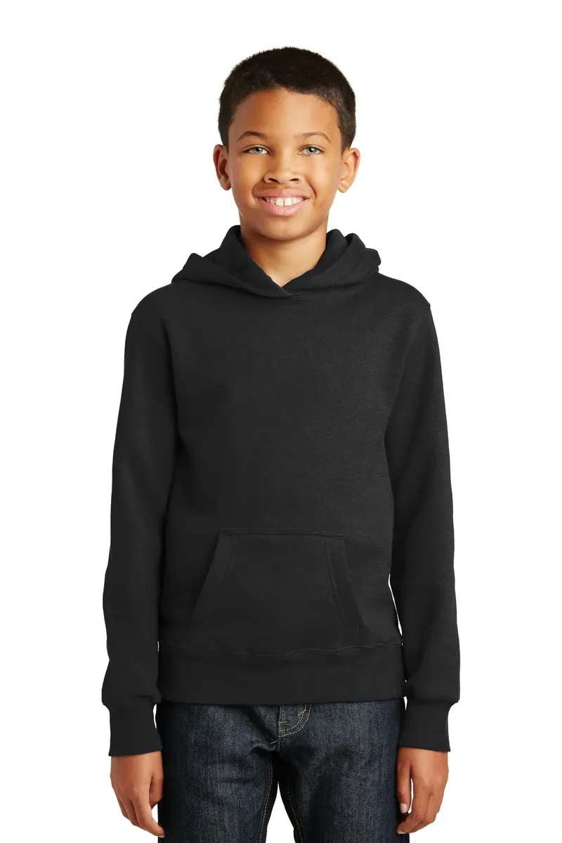 Port & Co Youth Fan Favorite Fleece Pullover Hooded Sweatshirt. PC850YH