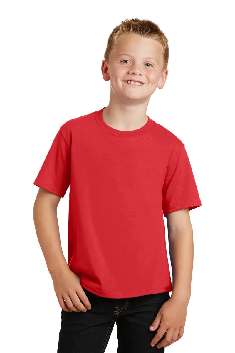 Port & Co Youth Fan Favorite Tee. PC450Y - additional view 2
