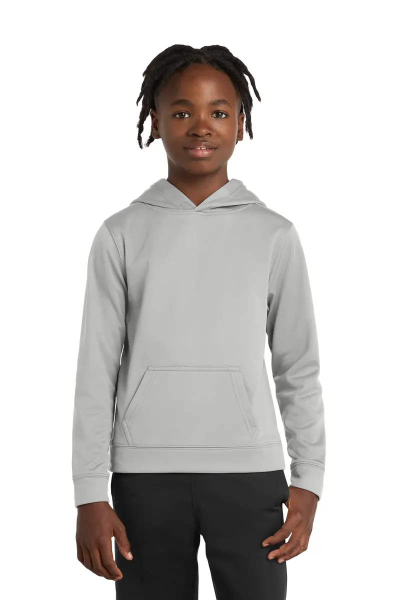 Port & Co Youth Performance Fleece Pullover Hooded Sweatshirt. PC590YH