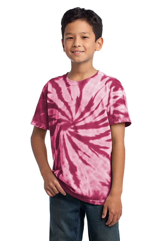 Port & Co Youth Tie-Dye Tee. PC147Y - additional view 1