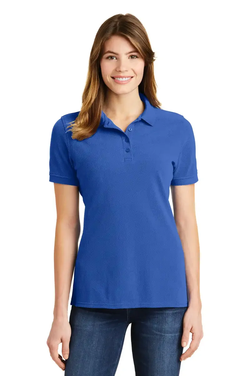 Port & Company® Ladies Combed Ring Spun Pique Polo. LKP1500 - additional view 4