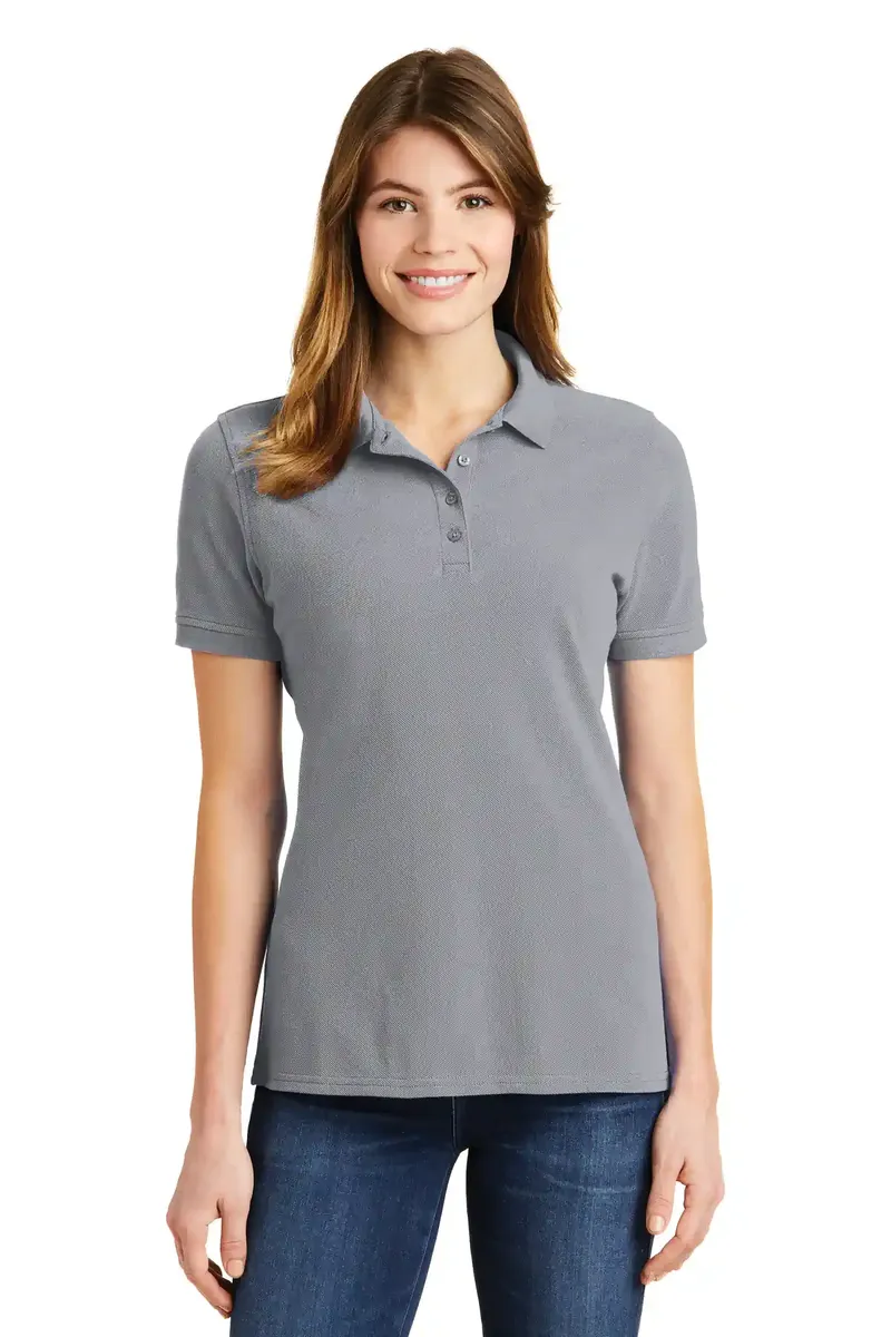 Port & Company® Ladies Combed Ring Spun Pique Polo. LKP1500 - additional view 6