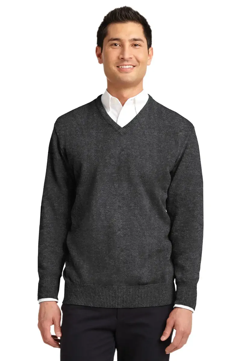 DISCONTINUED Port Authority® Value V-Neck Sweater. SW300