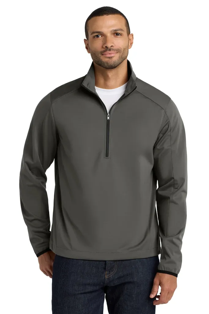 Port Authority® Active 1/2-Zip Soft Shell Jacket. J716 - additional view 4